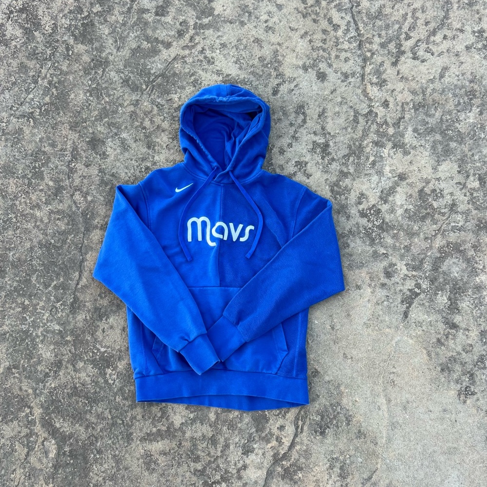 Nike Blue Dallas Mavericks Hoodie
